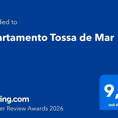 Apartamento Tossa De Mar 滨海托萨